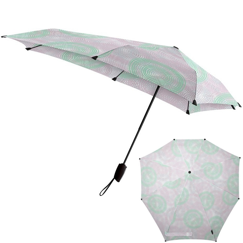 Senz Automatic Foldable Cloudy Colors Storm Umbrella