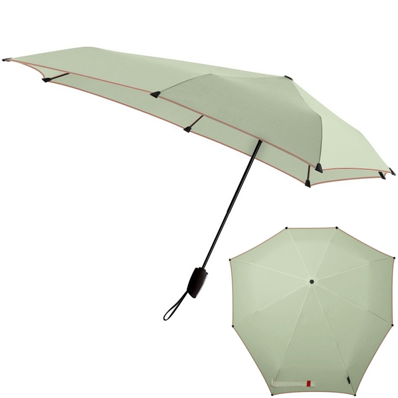 Senz Automatic Foldable Powder Green Storm Umbrella