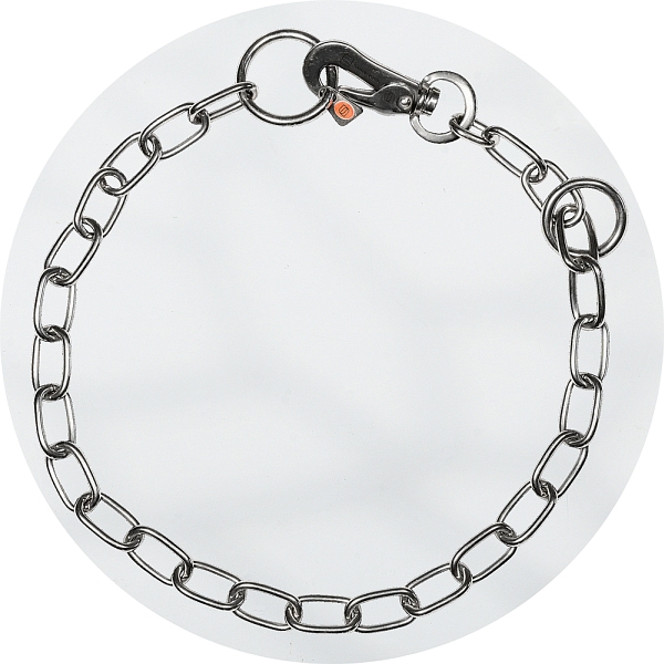 Herm Sprenger Stainless Steel Adjustable Loose Ring 3.0mm Fur Saver Short Link Dog Collars